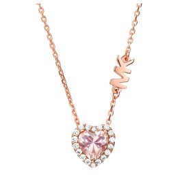 Michael Kors MKC1520A2791 Ladies' Necklace Heart Pink
