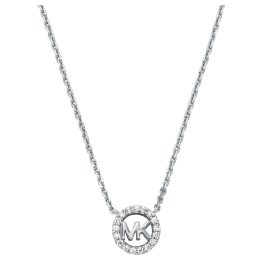 Michael Kors MKC1726CZ040 Damen-Halskette Logo Silber
