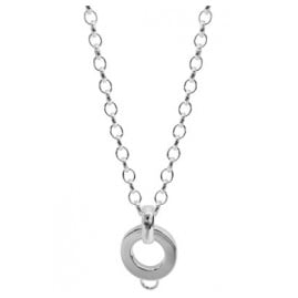 trendor 63058 Silver Charm Necklace
