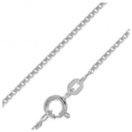 trendor 41185 Box Chain Necklace 925 Sterling Silver 1,2 mm