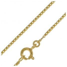 trendor 41635 Halskette 333 Gold Venezia für Damen und Herren, Breite 1,2 mm
