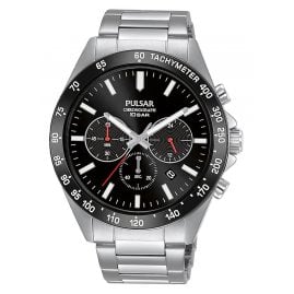 Pulsar PT3A77X1 Sport Men's Watch Chronograph Black