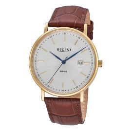 Regent F-1592 Men's Watch Gold Tone with Sapphire Crystal