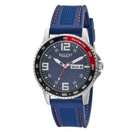 Regent F-1652 Men's Wristwatch 10 Bar Dark Blue