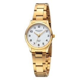 Regent F-1421 Women's Watch Quartz Gold Tone