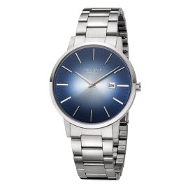 Regent 11150769 Herren-Armbanduhr Quartz Stahl/Blau