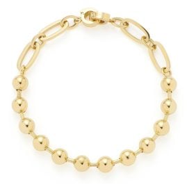 Leonardo 024925 Damen-Armband Dotty Goldfarben Clip & Mix