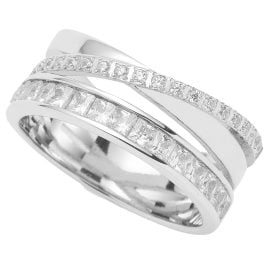 Leonardo 02542 Women's Ring Sarah Stainless Steel