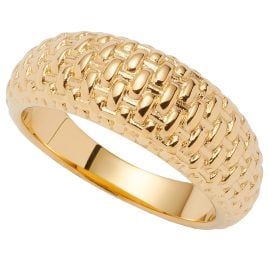 Leonardo 025637 Women's Ring Pinou Gold Tone