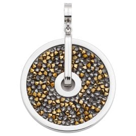 Leonardo 025617 Pendant Blanca Grey Clip & Mix