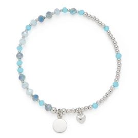 Leonardo 026299 Damen-Armband Amita You & Me Ciao Hellblau