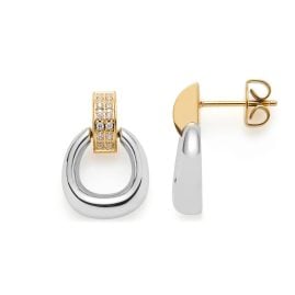 Leonardo 026258 Ohrringe für Damen Livia Zweifarbig