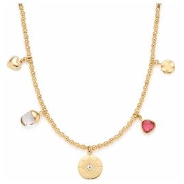 Leonardo 023214 Women's Necklace Giselle Gold Plated Stainless Steel