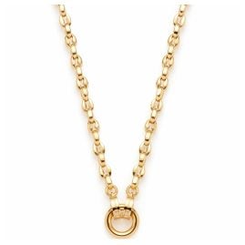 Leonardo 023273 Women's Necklace Romea 50 Clip&Mix Gold Tone