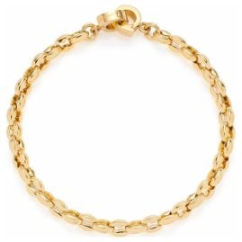 Leonardo 023292 Women's Bracelet Romea Clip&Mix Gold Tone