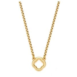 Leonardo 023735 Women's Necklace 50 Orlanda Clip&Mix Gold Tone Stainless Steel