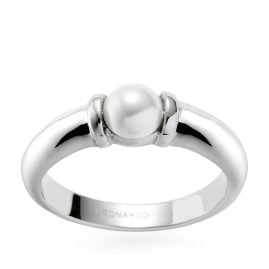Leonardo 0235 Women's Ring Almina Stainless Steel