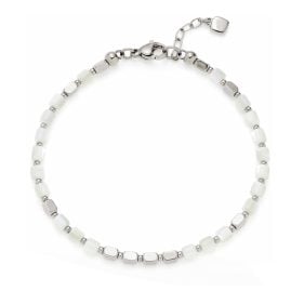 Leonardo 023384 Women's Bracelet Maria Steel/White
