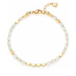 Leonardo 023386 Ladies' Bracelet Maria Gold Tone/Mother-of-Pearl