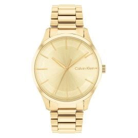 CALVIN KLEIN 25200043 Women's Wristwatch CK Iconic Gold Tone