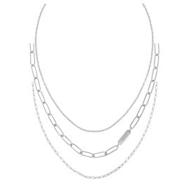 CALVIN KLEIN 35000432 Women's Necklace Set Stainless Steel