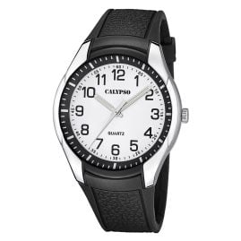 Calypso K5843/1 Armbanduhr für Herren Quarz Schwarz/Weiß