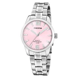 Calypso K5867/5 Damenuhr Stahl/Rosafarben