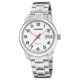 Calypso K5872/1 Men's Watch Steel/White