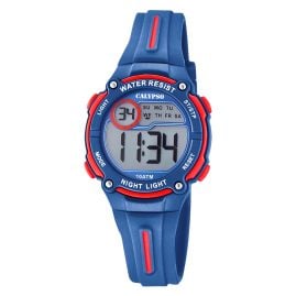 Calypso K6068/4 Kids' and Youth Watch Digital Blue/Red
