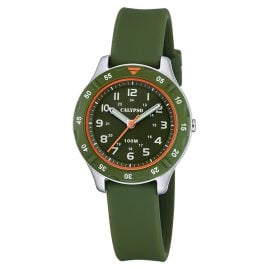 Calypso K5847/2 Children's and Youth Watch Quartz Moss Green 10 bar