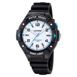 Calypso K5883/1 Men's Wristwatch Quartz Black 10 bar