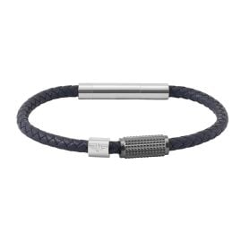 Police PEAGB0001131 Men's Bracelet Urban Texture Grey Leather