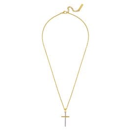 Police PEAGN0010903 Men's Necklace Wrangell II Cross Gold TonePEAGN0010903 Me