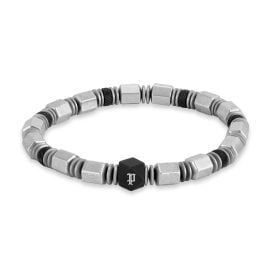Police PEAGB0083402 Men's Bracelet Hexchain Stainless Steel/Black