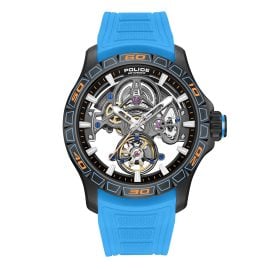 Police PEWGR0097804 Herren-Armbanduhr Automatik Spirit Türkis