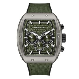 Police PEWGQ0093401 Herrenuhr Quarz Chronograph Coswig Grün
