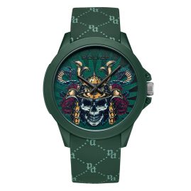 Police PEWUM2237771 Wristwatch in Unisex Size Sketch Green