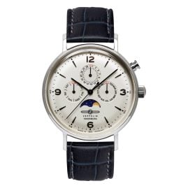 Zeppelin 8074-5 Herrenuhr Quarz Hindenburg mit Mondphase