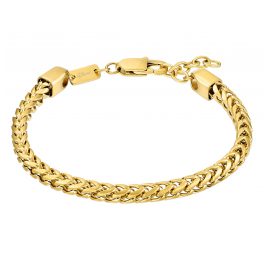 s.Oliver 2033923 Men's Bracelet Gold Plated Stainless Steel