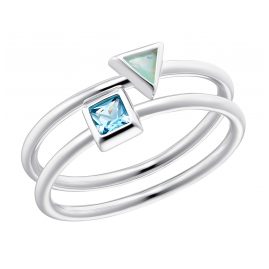 s.Oliver 203398 Women's Ring Set Silver
