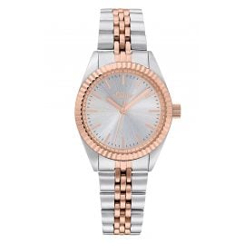 s.Oliver 2033525 Women's Watch Two-Colour Silver/Rose Gold