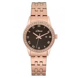s.Oliver 2033563 Ladies' Watch Rose Gold Plated