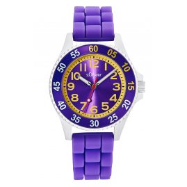 s.Oliver 2033508 Children's Watch Purple