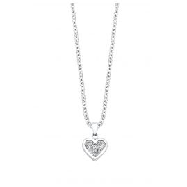 s.Oliver 9054046 Girls' Necklace with Heart Pendant