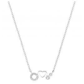 s.Oliver 2031500 Girls' Necklace Heart Silver