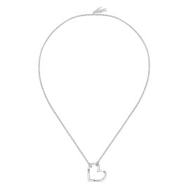 Lacoste 2040328 Women's Necklace Ines Heart with Enamel