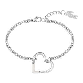 Lacoste 2040326 Ladies' Bracelet Ines Heart with Enamel