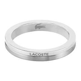 Lacoste 2040206 Damen-Ring Virtua Silberfarben