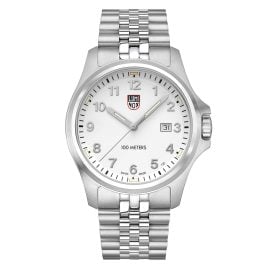 Luminox XL.2527 Men's Watch Dress Field Quartz Steel/White