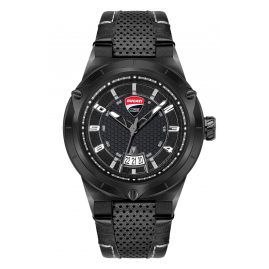 Ducati DTWGB2019702 Men's Watch with Black Leather Strap